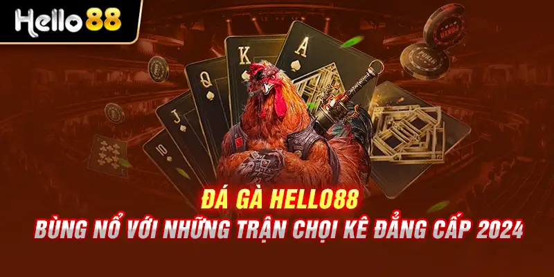 Lý do nên chọn cổng game cá cược đá gà Hello88